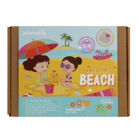 Set educational Kit de creatie 2-in-1 o zi pe plaja